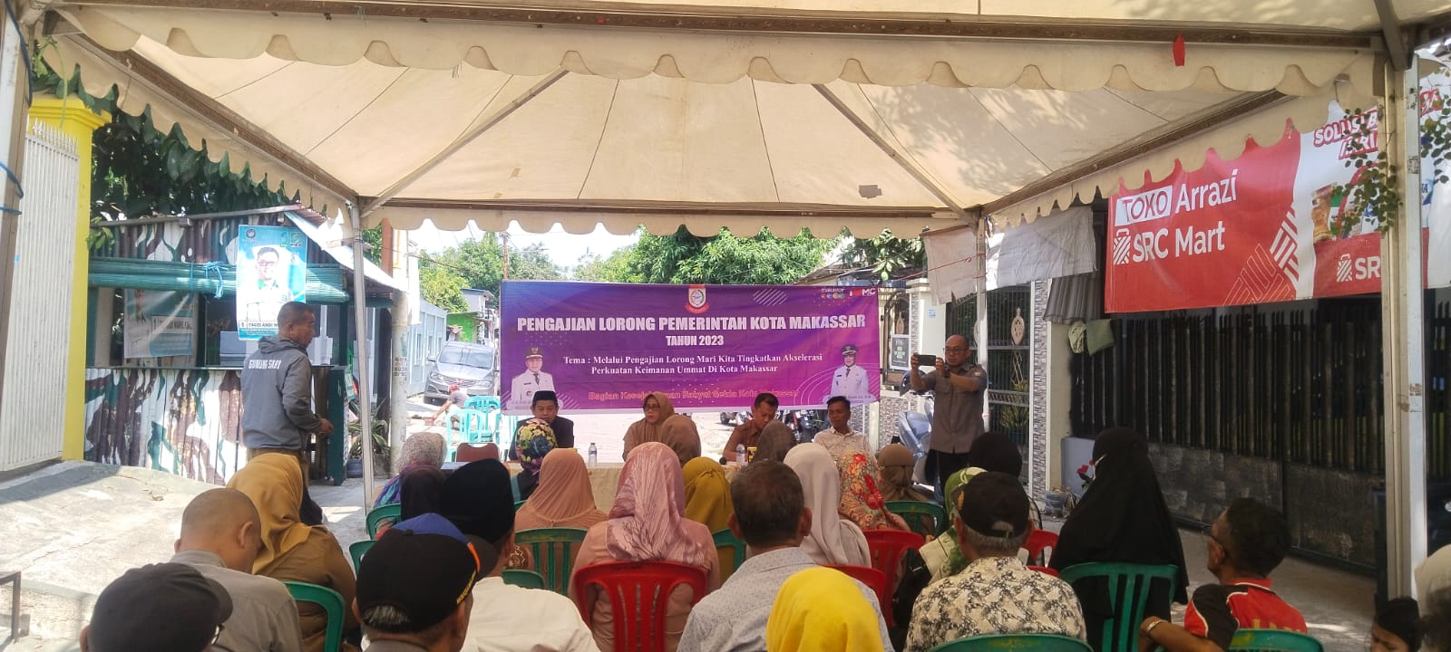 Penunjang Foto Pengajian di Lorong Lisbon Kelurahan Gunung Sari - 2