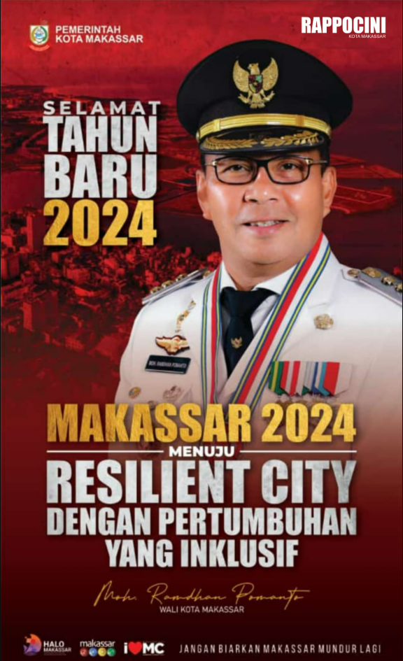 Penunjang Foto Kota Makassar menuju Resilient City dengan pertumbuhan yang inklusif di Tahun 2024 - 1