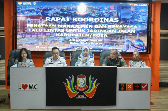 Gambar Antisipasi Kemacetan, Dishub Kota Makassar gelar Rakor  Penataan Manajemen dan Rekayasa Lalu Lintas